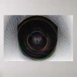 Black Swirl Poster