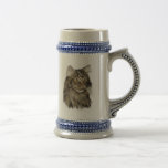 Black Tabby Maine Coon Cat Coffee Mugs