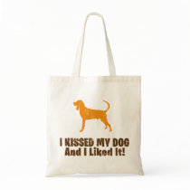 Black & Tan Coonhound Canvas Bags