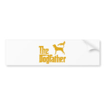 Black & Tan Coonhound Bumper Sticker