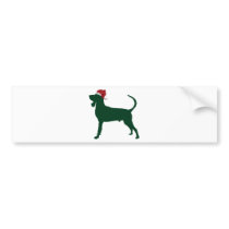 Black & Tan Coonhound Bumper Sticker