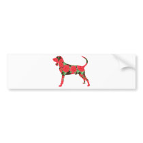 Black & Tan Coonhound Bumper Sticker