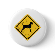 Black & Tan Coonhound Buttons