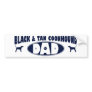 Black & Tan Coonhound Dad Bumper Sticker