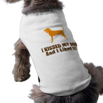Black & Tan Coonhound Doggie T Shirt
