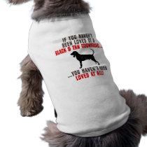Black & Tan Coonhound Dog Clothes