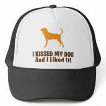 Black & Tan Coonhound Trucker Hat