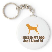 Black & Tan Coonhound Key Chain