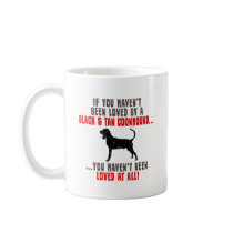 Black & Tan Coonhound Mug