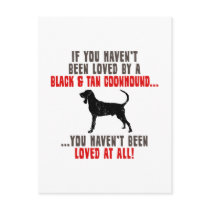 Black & Tan Coonhound Post Cards
