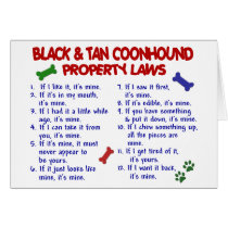 BLACK & TAN COONHOUND Property Laws 2