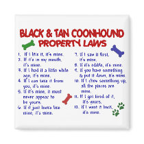 BLACK & TAN COONHOUND Property Laws 2