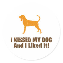 Black & Tan Coonhound Sticker