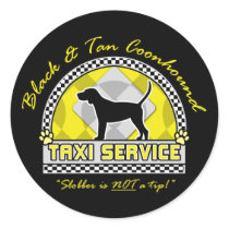 Black & Tan Coonhound Taxi Service