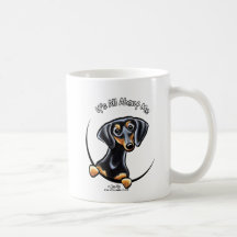 Black Tan Dachshund Its All About Me Mug