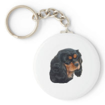 Black & Tan Keychain