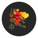 Black Tattoo Devil Girl stickers