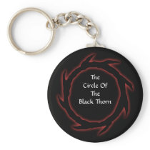 Black Thorn Keychain