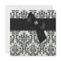 Black Tie Affair Personalized Invitations