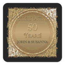 Black Tie Elegance, Golden Wedding Anniversary