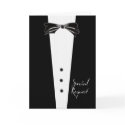 Black Tie Groomsman cards