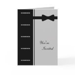 Black Tie Invitation (Silver)
