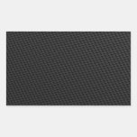 Black Tightly Woven Carbon Fibre Textured Sticker