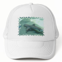 Black Tipped Shark Baseball Hat