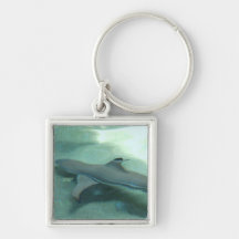 Black Tipped Shark Keychain
