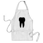 black tooth icon dentist aprons