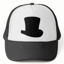 black top hat circus magician