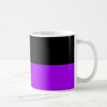 black top purple bottom DIY custom background Mugs