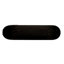 Black Trend Color Customized Template  Blank Custom Skateboard