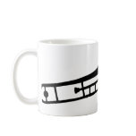 black trombone instrument icon mugs