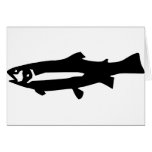 black trout fish cards
