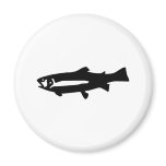 black trout fish magnets