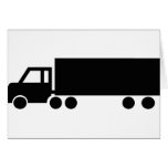 black truck icons cards