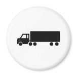 black truck icons magnets