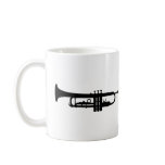 black trumpet icon mugs