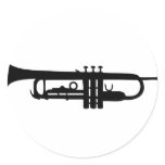 black trumpet icon stickers
