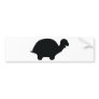 black turtle icon bumper stickers