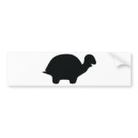 black turtle icon bumper stickers