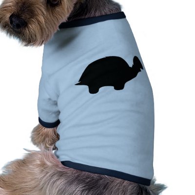 black turtle icon doggie tee shirt by Tomaniac