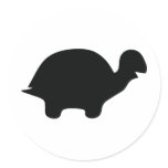black turtle icon stickers