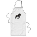 Black Unicorn Apron