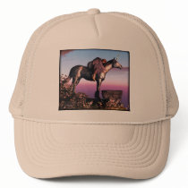 Black Unicorn Trucker Hats