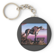 Black Unicorn Keychains