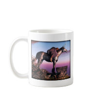 Black Unicorn Mug