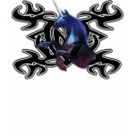 Black unicorn over Tattoo t-shirts