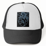 black unicorn shield mesh hat